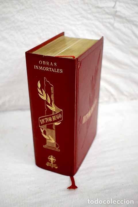 Libros: Los miserables: El hombre que r&iacute;e ; El noventa y tres.- Hugo, Victor