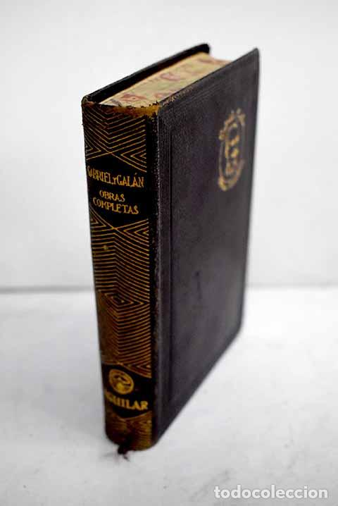 B&uuml;cher: Obras completas: Gabriel y Gal&aacute;n, Jos&eacute; Mar&iacute;a.- Gabriel y Gal&aacute;n, Jos&eacute; Mar&iacute;a