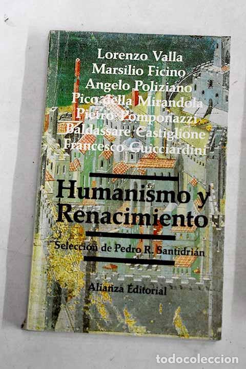 Libros: Humanismo y Renacimiento