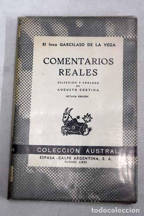 books: Comentarios reales: Garcilaso de la Vega, El Inca.- Garcilaso de la Vega, El Inca