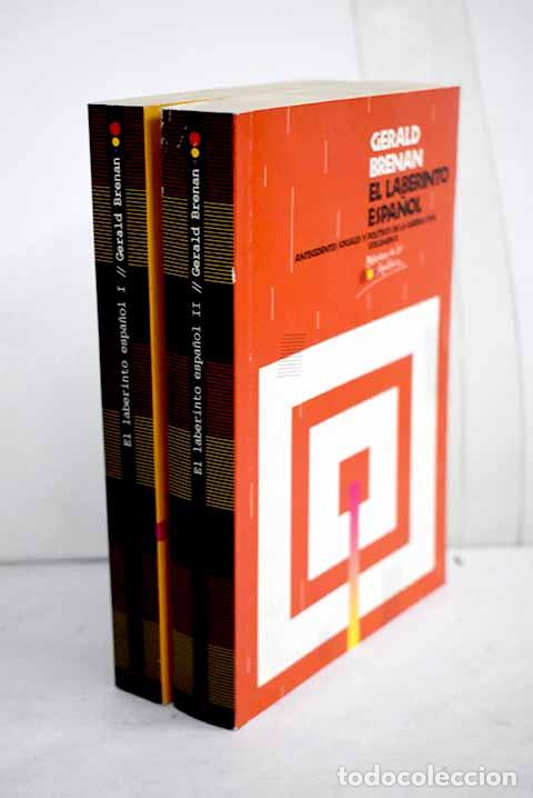 Livres: El laberinto espa&ntilde;ol: antecedentes sociales y pol&iacute;ticos de la Guerra Civil.- Brenan, Gerald