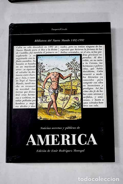 books: Noticias secretas y p&uacute;blicas de Am&eacute;rica