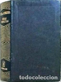 books: Obras completas. Recopilaci&oacute;n, pr&oacute;logo y notas de Juan e Isabel Milla y Gim&eacute;nez - GONGORA Y ARGOTE,