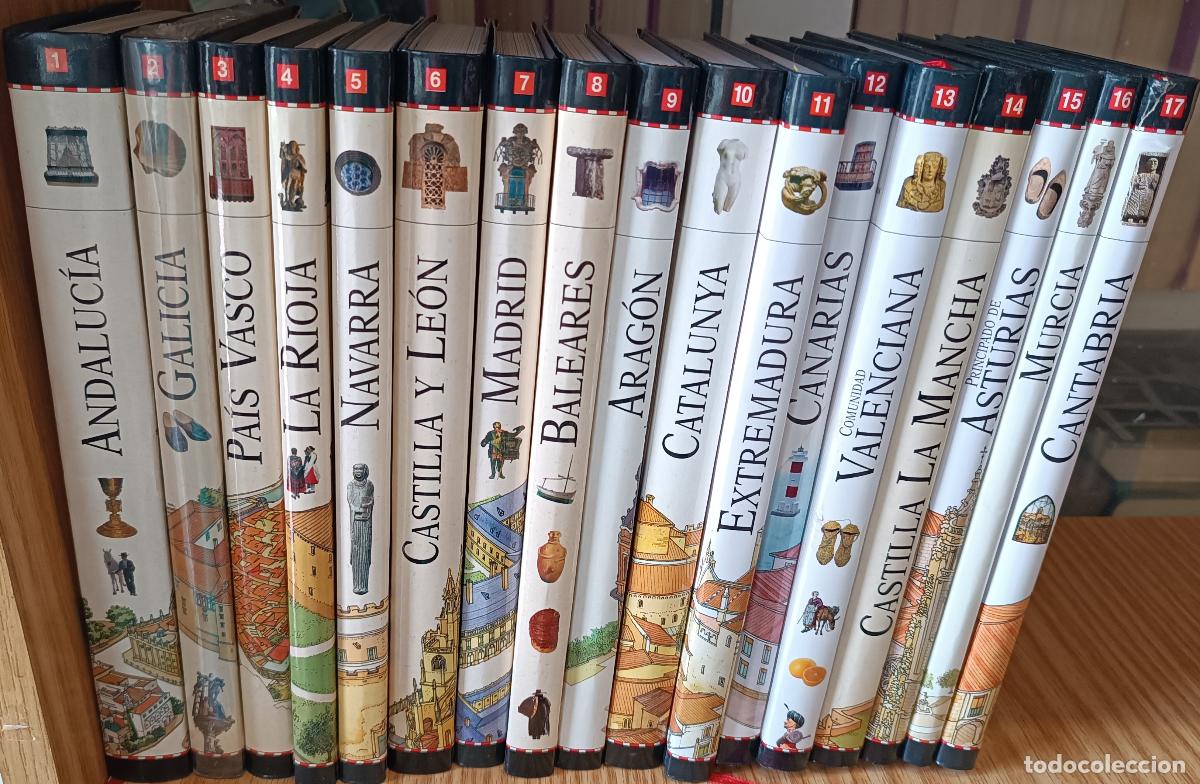 books: Las gu&iacute;as visuales de Espa&ntilde;a. 17 TOMOS. COMPLETA. Andaluc&iacute;a, Galicia, Pa&iacute;s Vasco, La Rioja, Navarra,