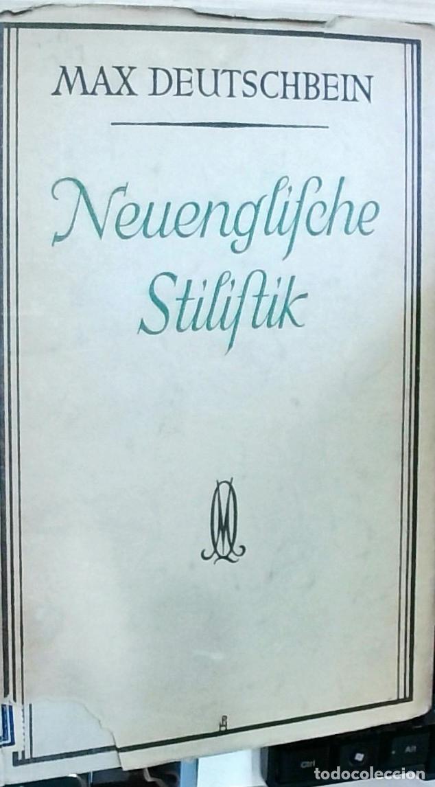 Livres: Neuenglische Stilistik - Max Deutschbein: