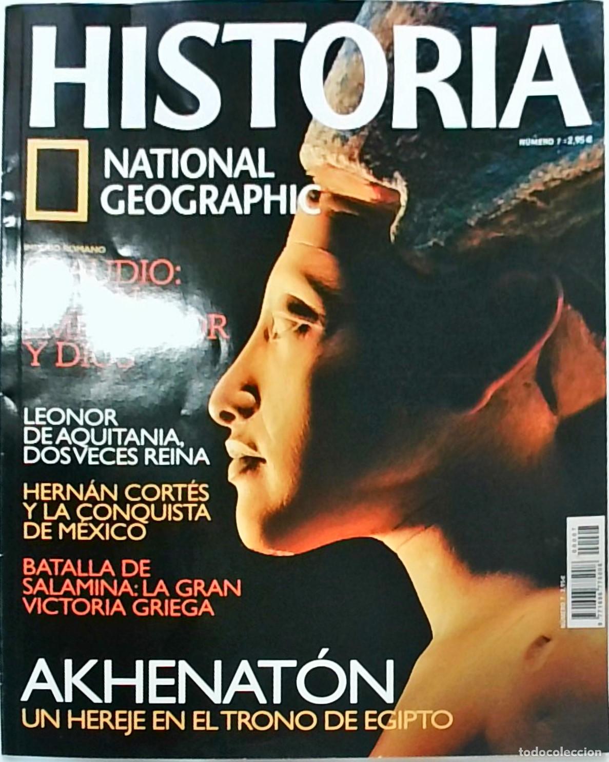 Libri di seconda mano: Historia National Geographic n&ordm; 7: Akhenat&oacute;n, un hereje en el trono de Egipto - REVISTA: