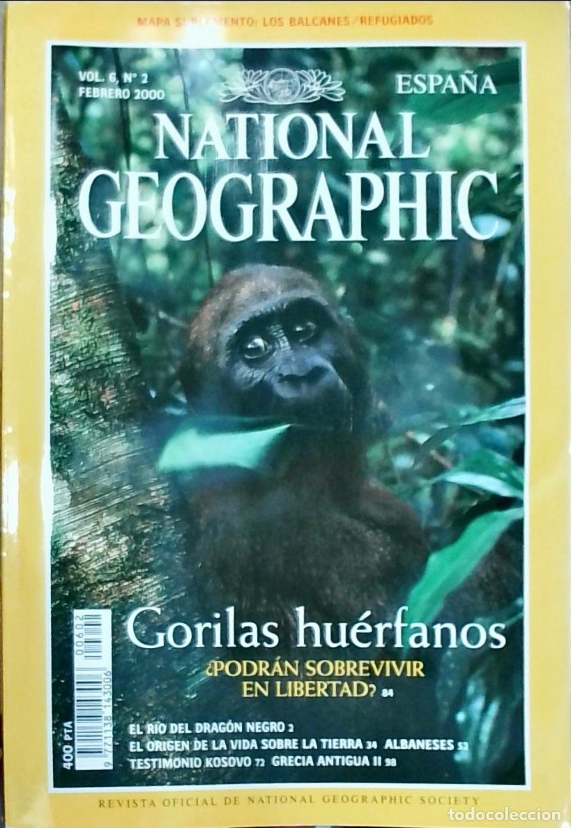 books: Nationa Geographic Espa&ntilde;a. Febrero: Gorilas hu&eacute;rfanos &iquest;podr&aacute;n sobrevivir en libertad? - REVISTA: