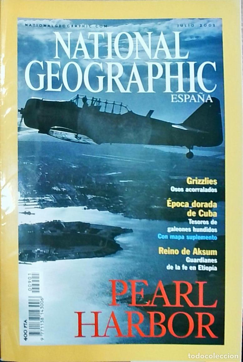 books: Nationa Geographic Espa&ntilde;a. Julio: Pearl Harbor - REVISTA: