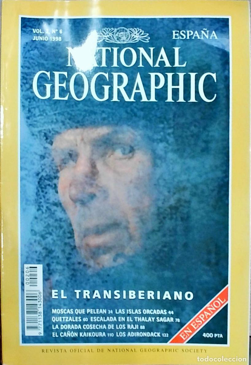 books: Nationa Geographic Espa&ntilde;a. Junio: El traniberiano - REVISTA:
