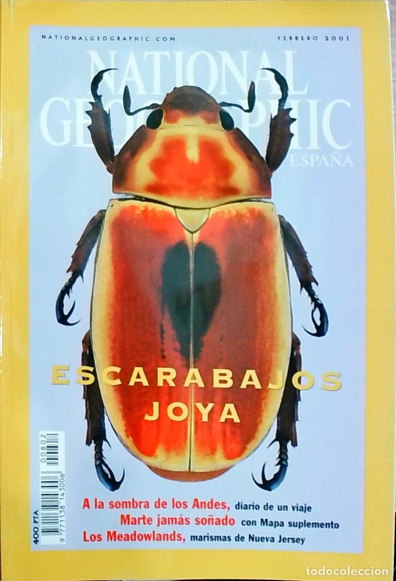 books: Nationa Geographic Espa&ntilde;a. Febrero: Escarabajos joya - REVISTA: