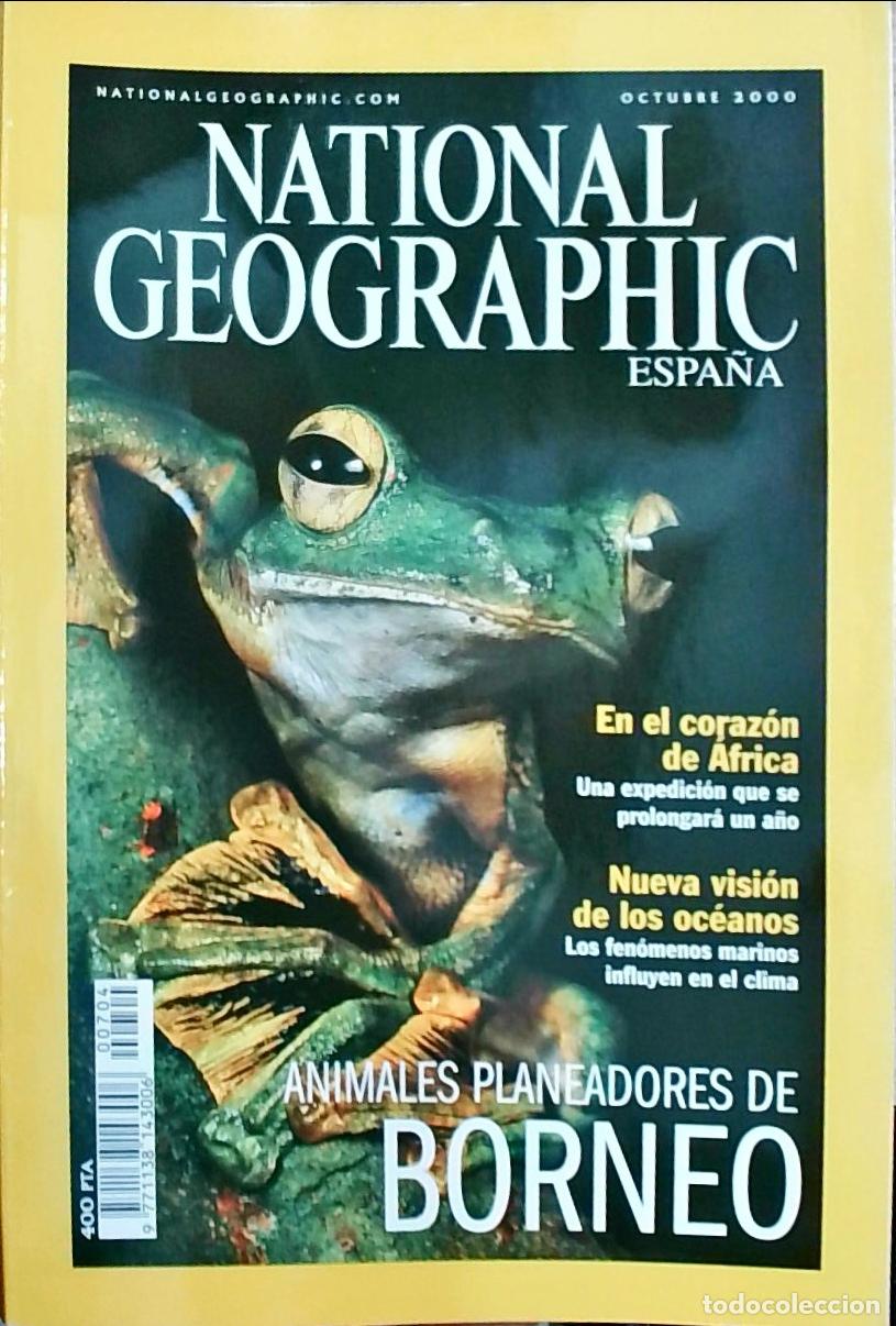 books: Nationa Geographic Espa&ntilde;a. Octubre: Animales planeadores de Borneo - REVISTA: