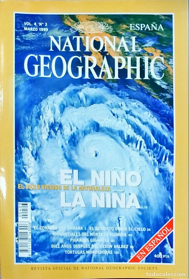 books: Nationa Geographic Espa&ntilde;a. Marzo: El ni&ntilde;o, la ni&ntilde;a: el ciclo vicioso de la naturaleza - REVISTA: