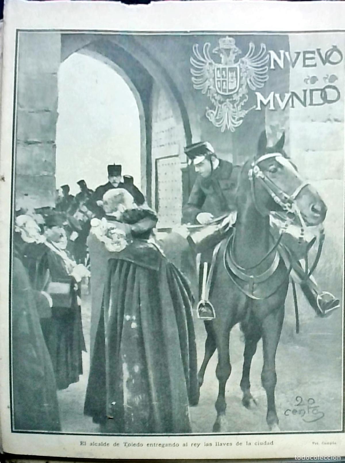 Libros: Nuevo Mundo N&ordm; 531: El alcalde de Toledo entregando al rey las llaves de la ciudad - REVISTA: