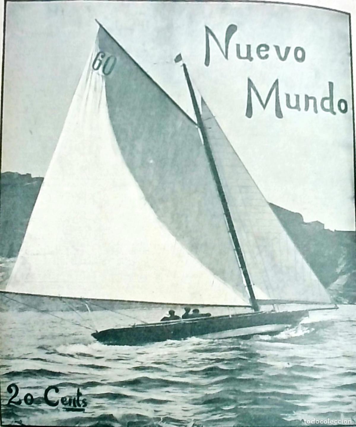 Libros: Nuevo Mundo N&ordm; 553: Las regatas de San Sebasti&aacute;n. Un balandro - REVISTA: