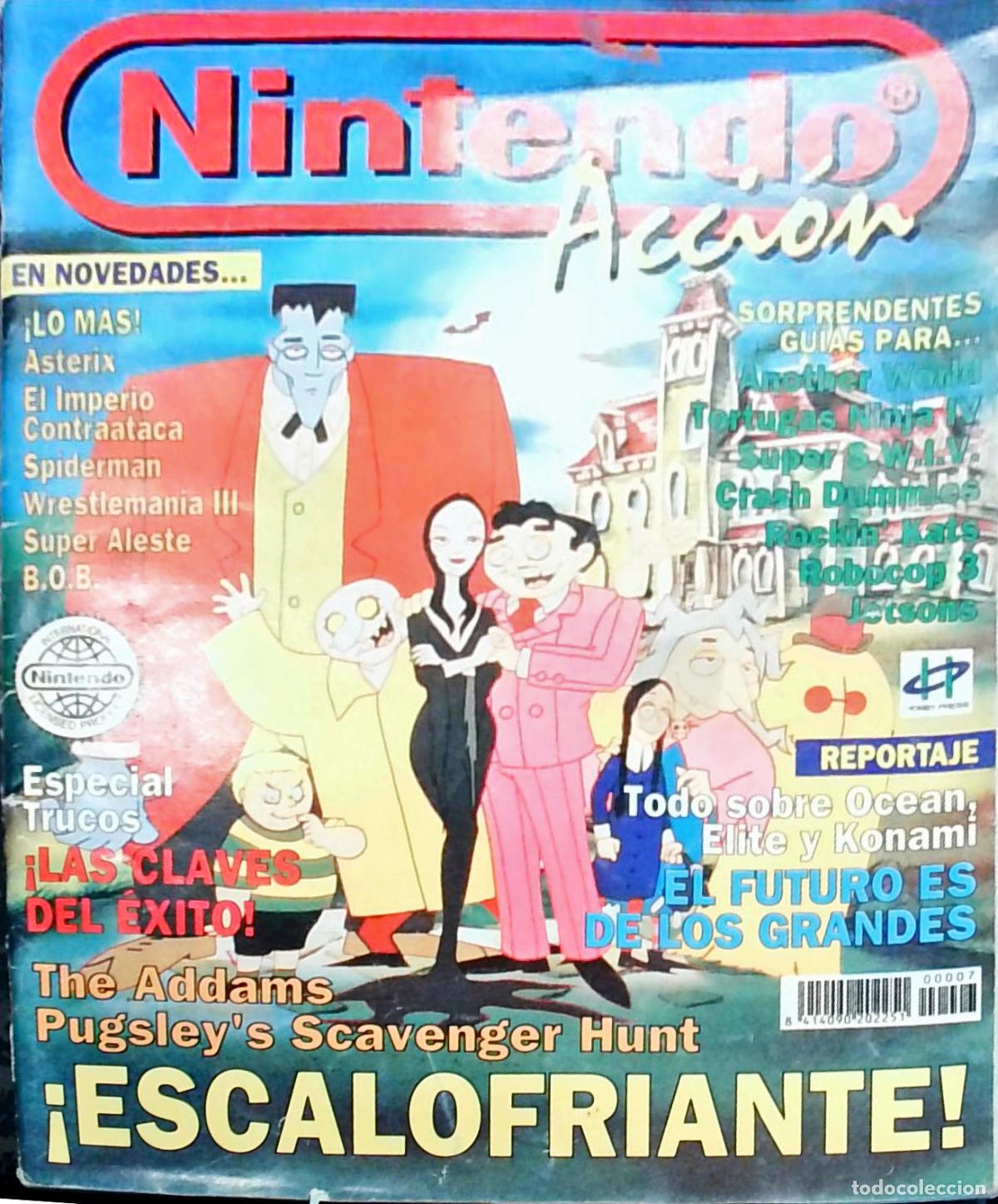 Libros: Nintendo Acci&oacute;n n&ordm; 7, A&ntilde;o II - REVISTA:
