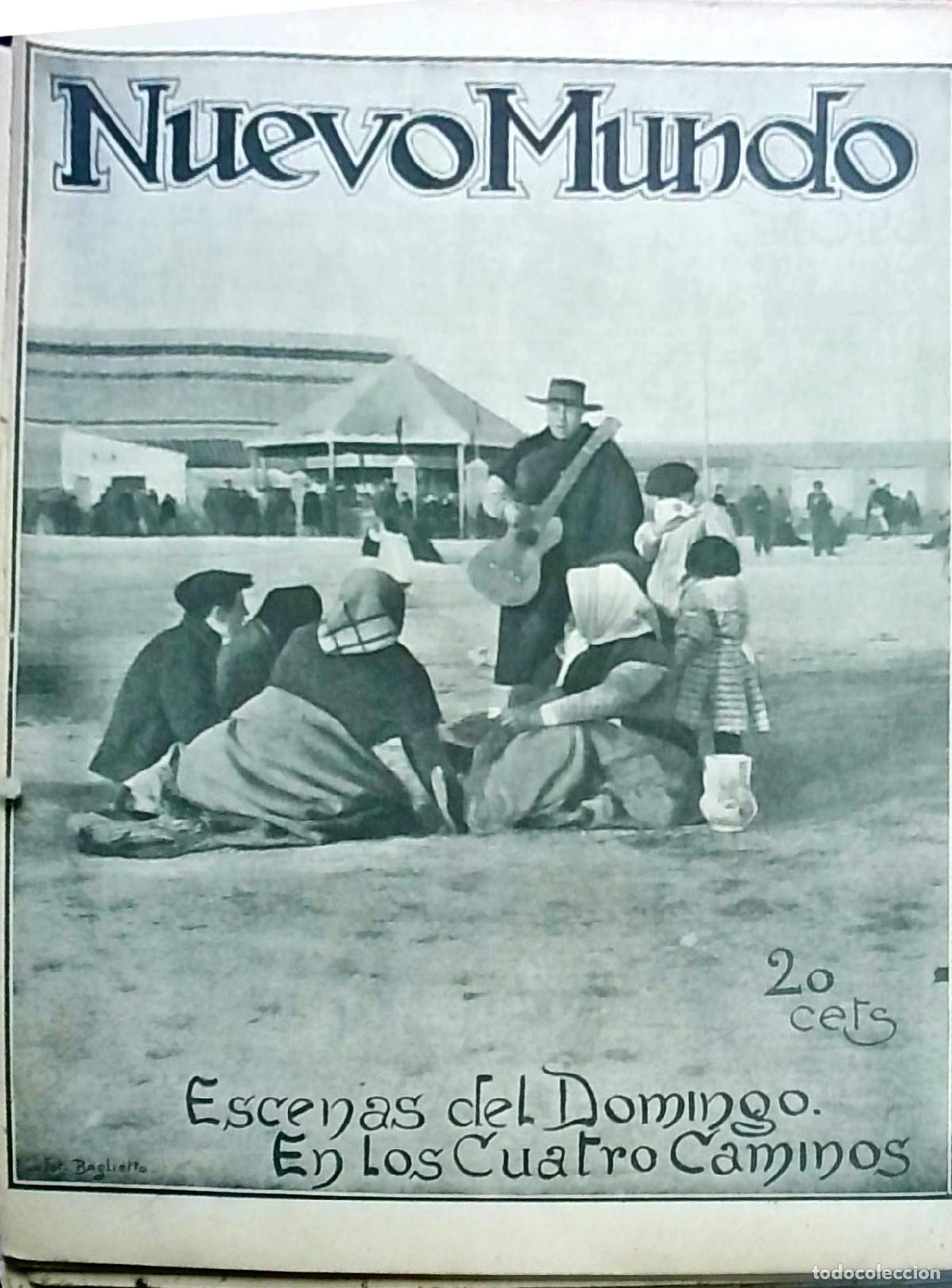 Libros: Nuevo Mundo N&ordm; 567: Escenas del Domingo. En los Cuatro Caminos - REVISTA: