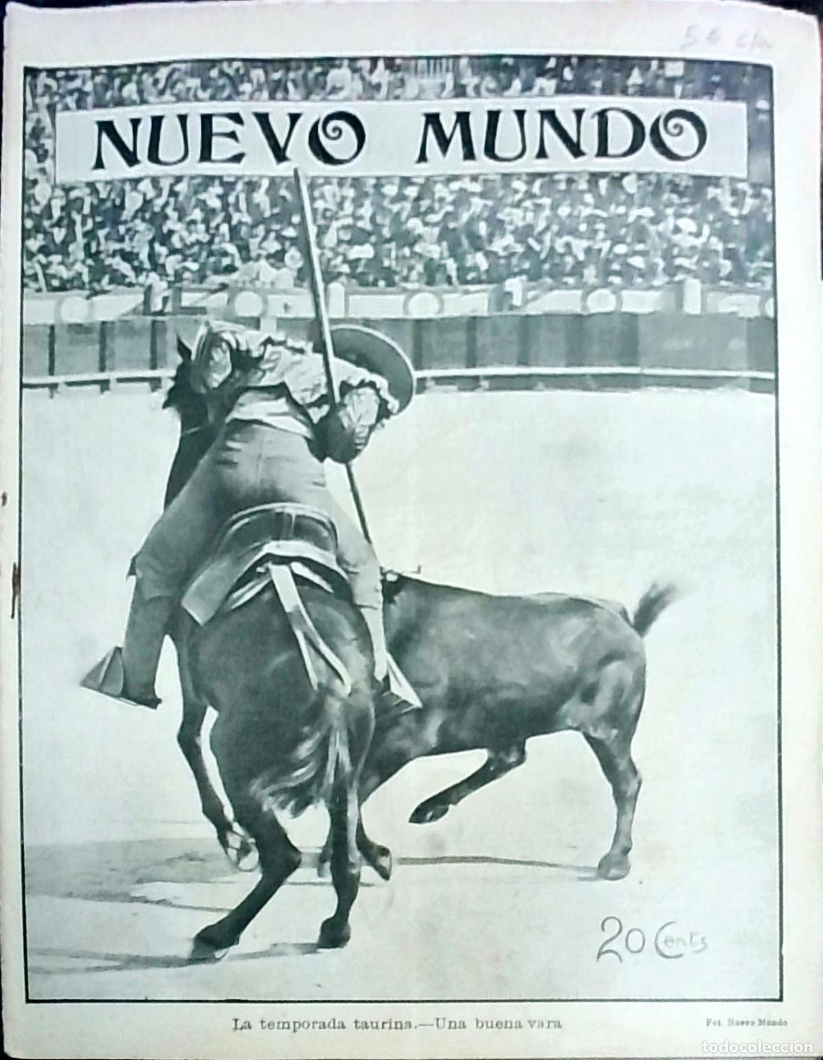 Libros: Nuevo Mundo N&ordm; 642: La temporada taurina. Una buena vara - REVISTA: