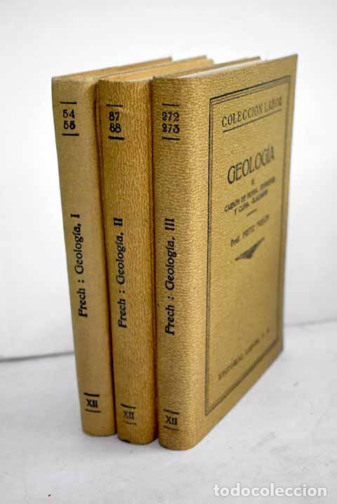 Livros em segunda m&atilde;o: Geolog&iacute;a: Frech, Fritz.- Frech, Fritz