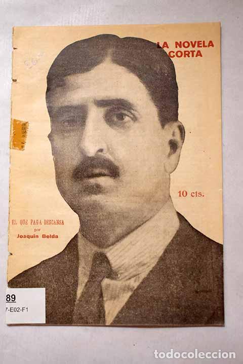 B&uuml;cher: El que paga descansa: novela in&eacute;dita.- Belda, Joaqu&iacute;n