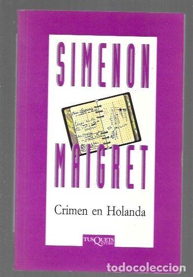 Livros em segunda m&atilde;o: CRIMEN EN HOLANDA - SIMENON, GEORGES