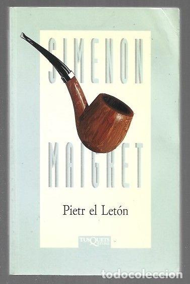 Livros em segunda m&atilde;o: PIETR EL LETON - SIMENON, GEORGES
