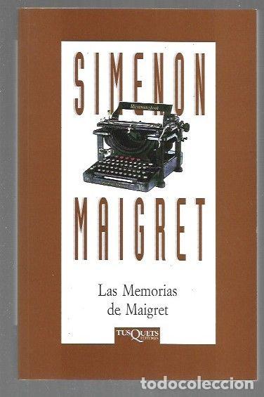 Libros: MEMORIAS DE MAIGRET - LAS - SIMENON, GEORGES - Foto 1