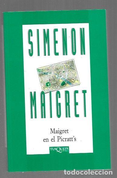 Libros: MAIGRET EN EL PICRATT'S - SIMENON, GEORGES