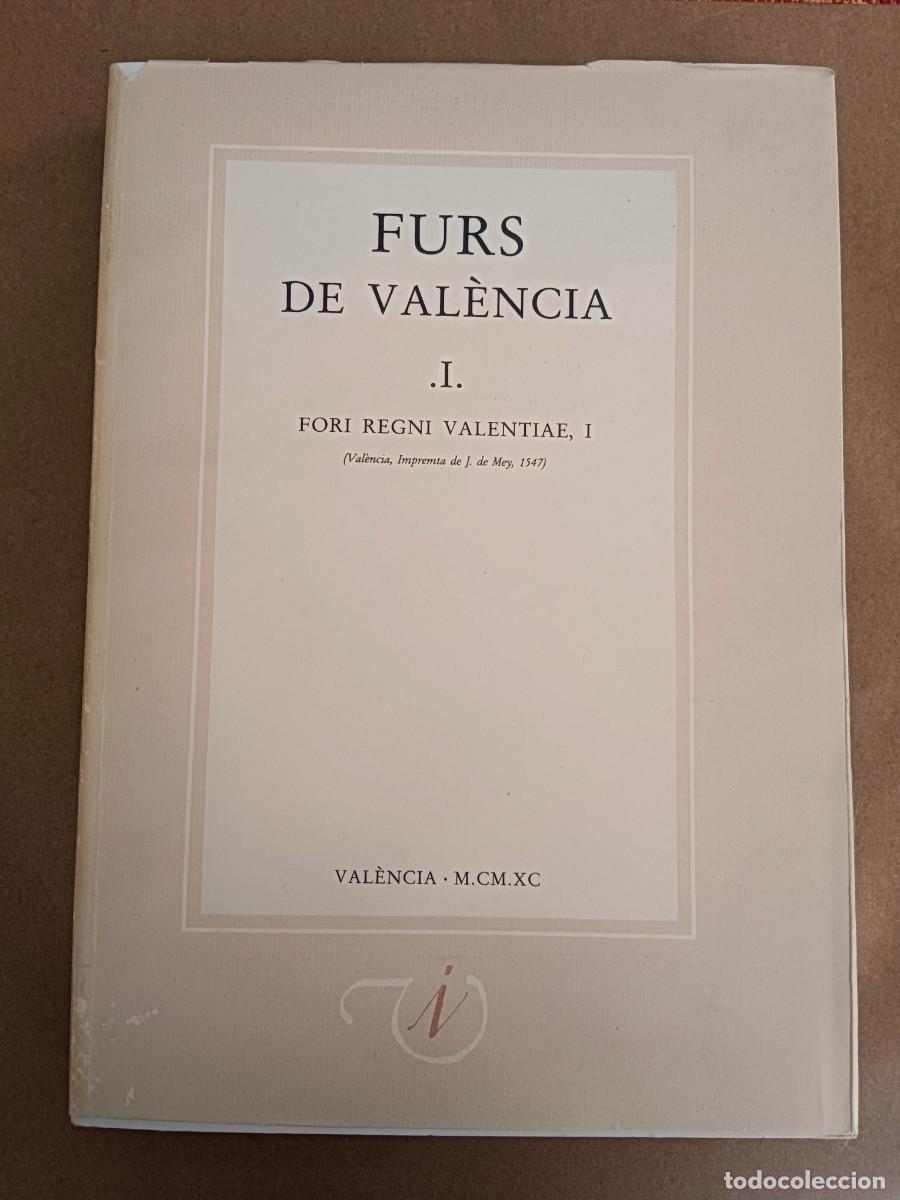 FURS DE VALENCIA - 4 TOMOS - VV.AA.