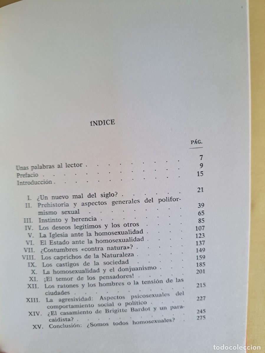 Libros: EDOUARD RODITI - LA INVERSION SEXUAL - EDICIONES PICAZO 1975 - Foto 3