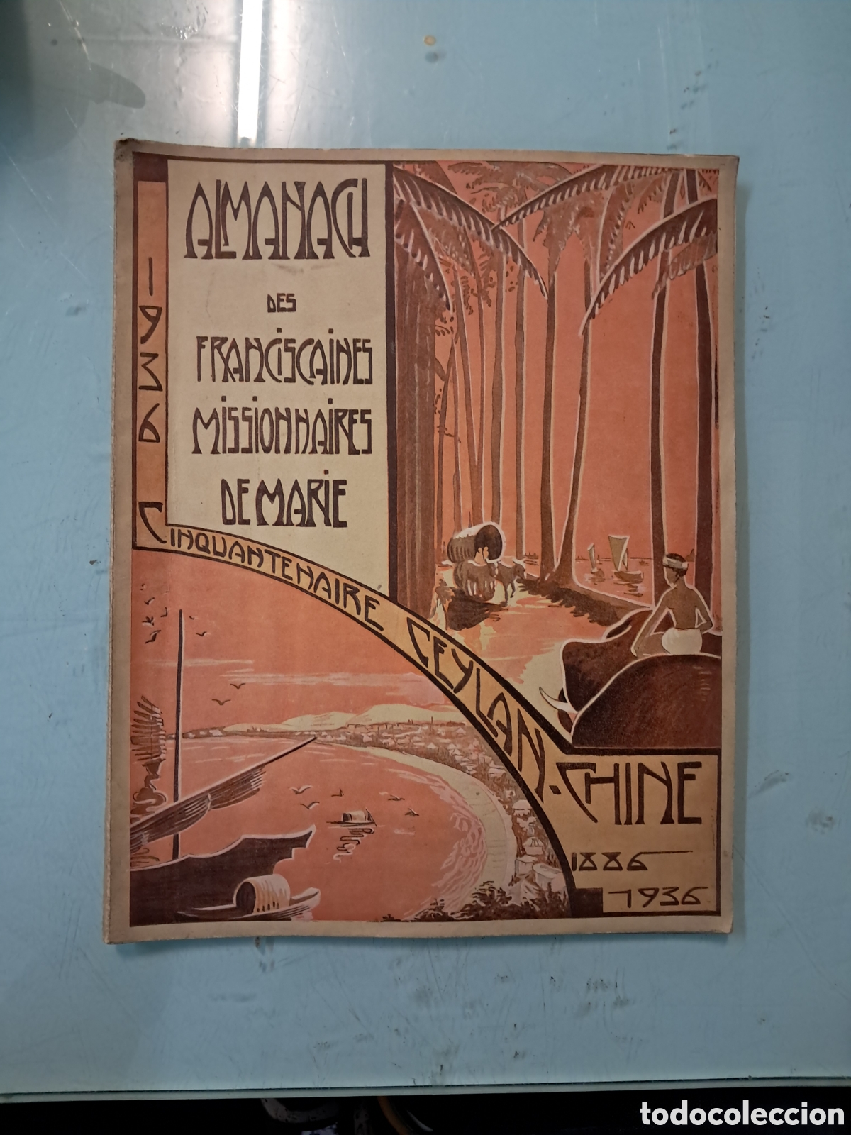 Libros: Almanaque des Franciscaines missionnaires dw Marie,1936