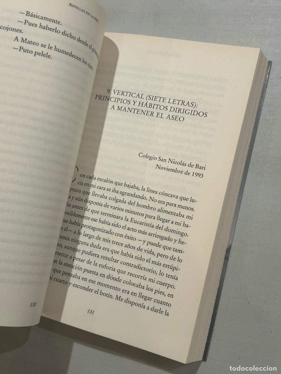 Libros: C&eacute;sar P&eacute;rez Gellida - Astillas en la piel - Foto 2