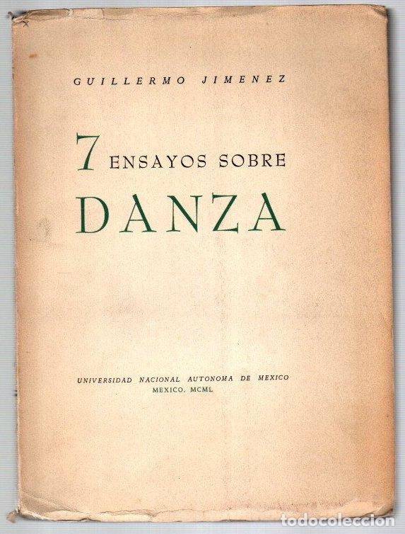 Libros: 7 ensayos sobre danza - Jim&eacute;nez, Guillermo