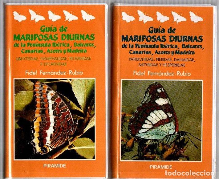 Libros: Gu&iacute;a mariposas diurnas pen&iacute;nsula Ib&eacute;rica, Baleares, Canarias, Azores y Madeira. Dos tomos - Fern&aacute;nde