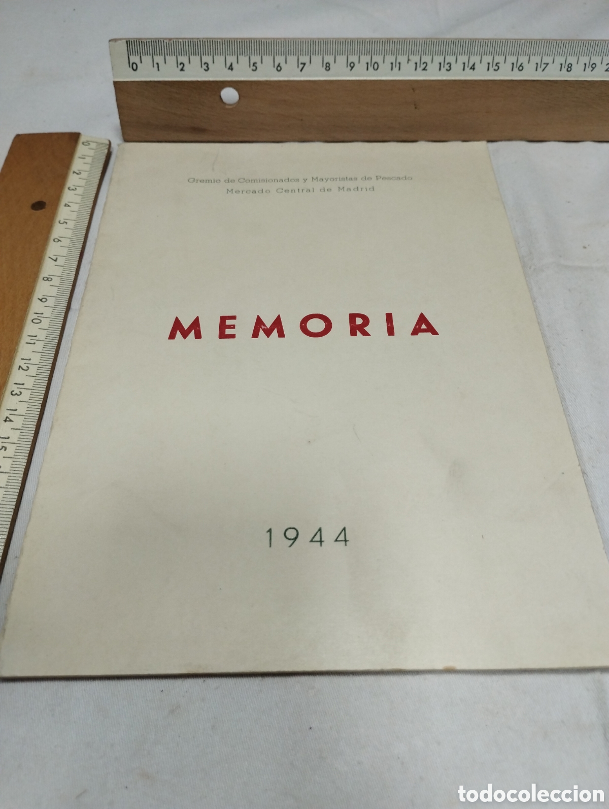Livros em segunda m&atilde;o: Memoria 1944. Gremio de comisionados y mayoristas de pescado.