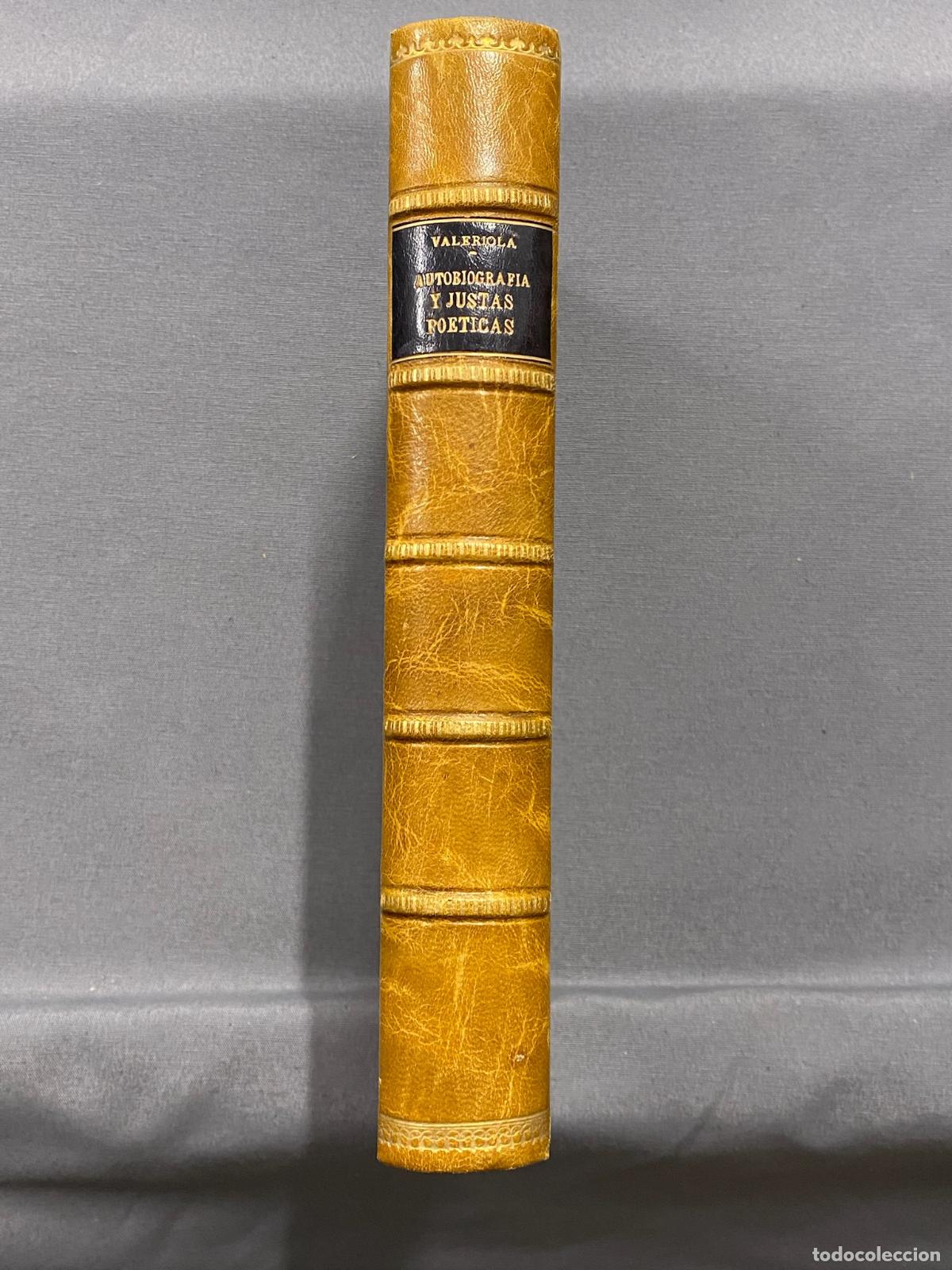 Libri di seconda mano: AUTOBIOGRAF&Iacute;A Y JUSTAS PO&Eacute;TICAS. Precedidas de un pr&oacute;logo por D. Salvador Carreres Zacar&eacute;s y de una