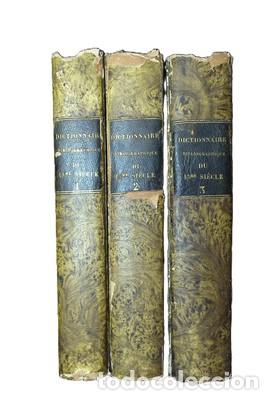 Libros: Dictionnaire bibliographique choisi du quinzieme siecle ou description par ordre alphabetique des ed