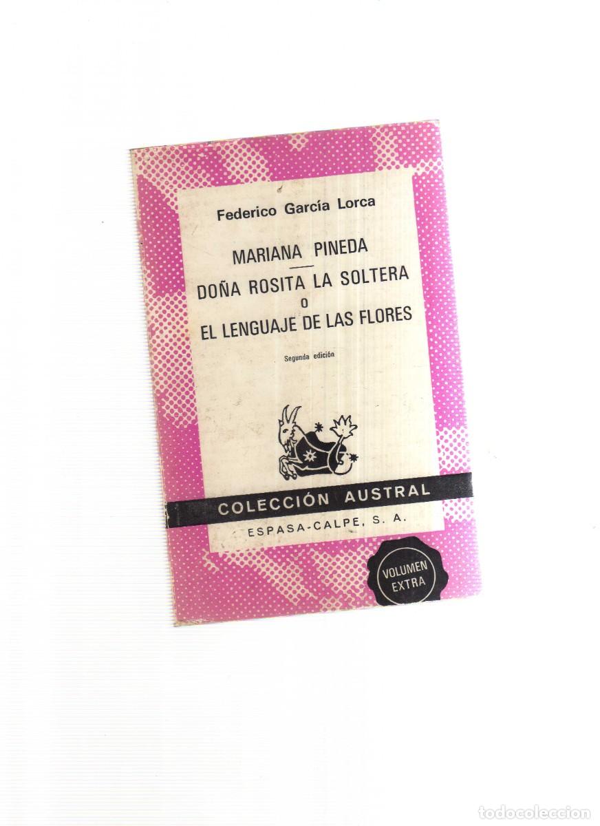 Libros: FEDERICO GARCIA LORCA COLECCION AUSTRAL - Foto 1