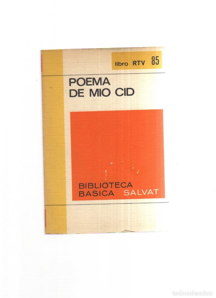 Libros: POEMA DE MIO CID BIBLIOTECA BASICA SALVAT