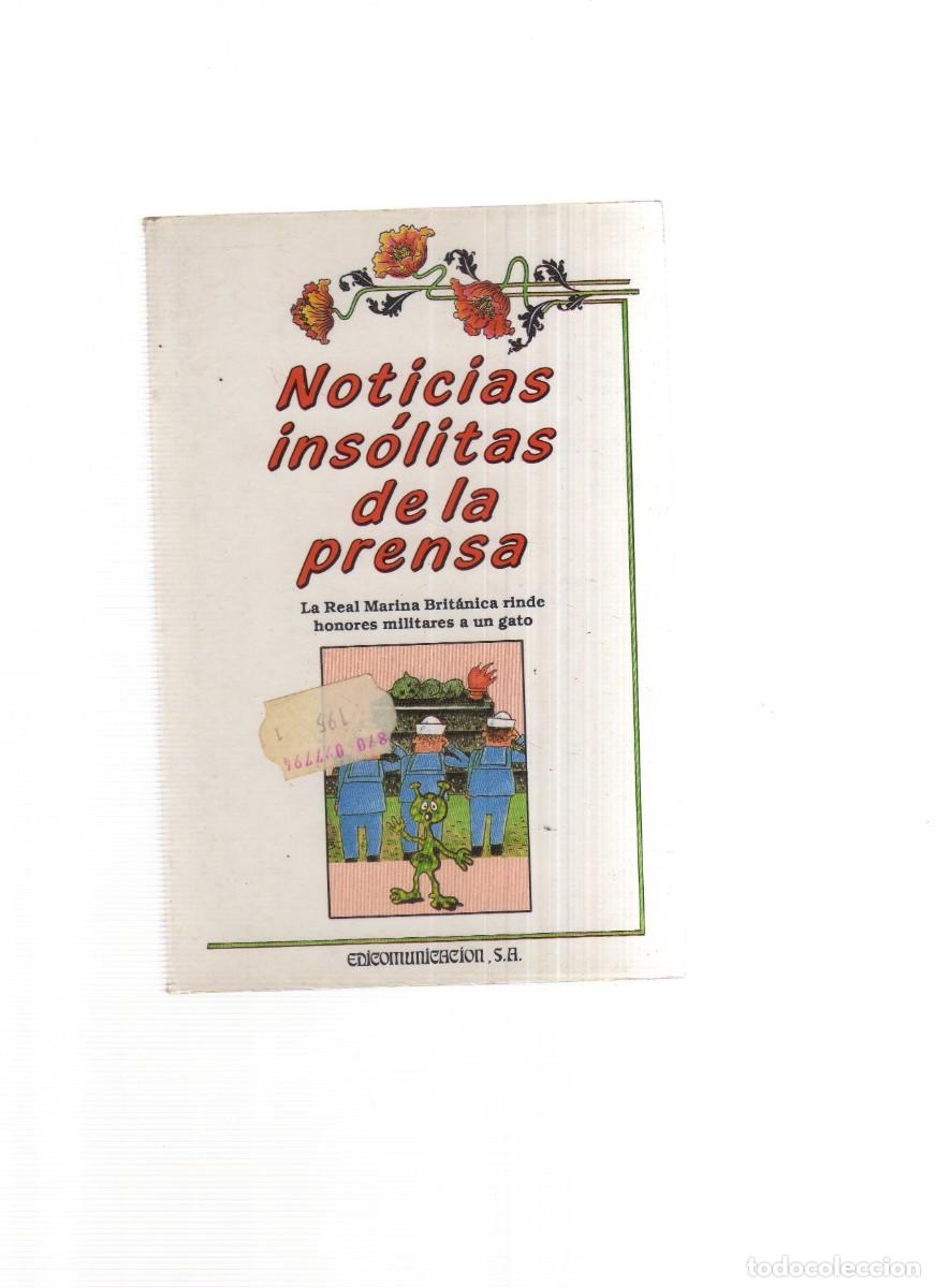 Livros em segunda m&atilde;o: NOTICIAS INSOLITAS DE LA PRENSA