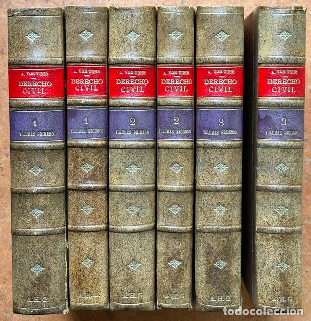 Libros: DERECHO CIVIL. TEORIA GENERAL DEL DERECHO CIVIL ALEMAN. Los derechos subjetivos y el patrimonio... -