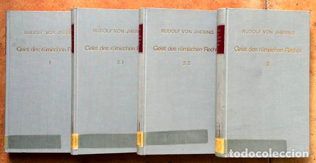 Libros: GEIST DES R&Ouml;MISCHEN RECHTS auf den verschiedenen Stufen seiner Entwicklung. - IHERING, Rudolf von