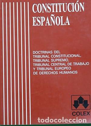 Libros: Constituci&oacute;n espa&ntilde;ola