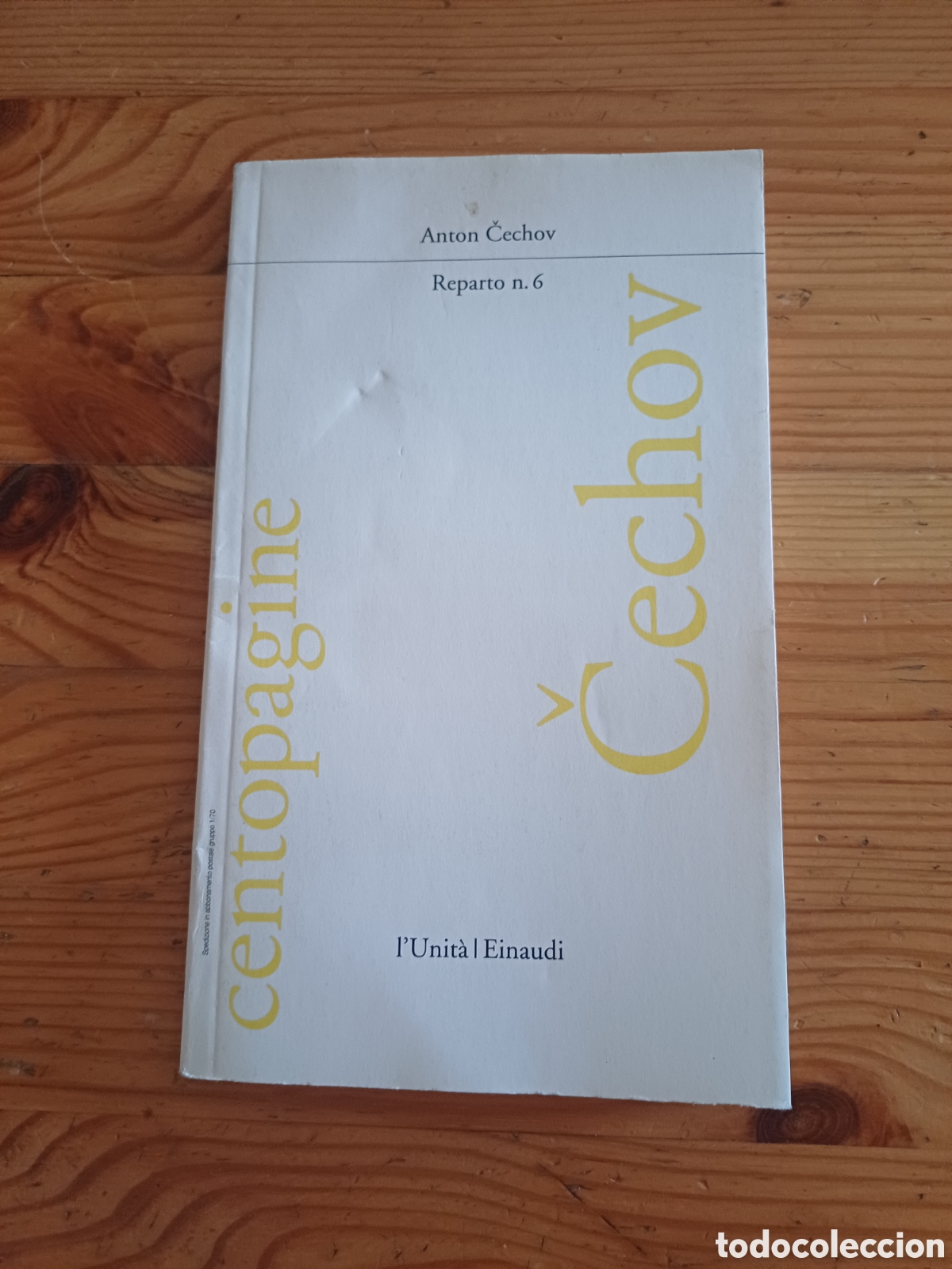 Libros: Anton Čechov Reparto n.6 l'Unit&agrave; Einaudi Tx&eacute;khov en italiano