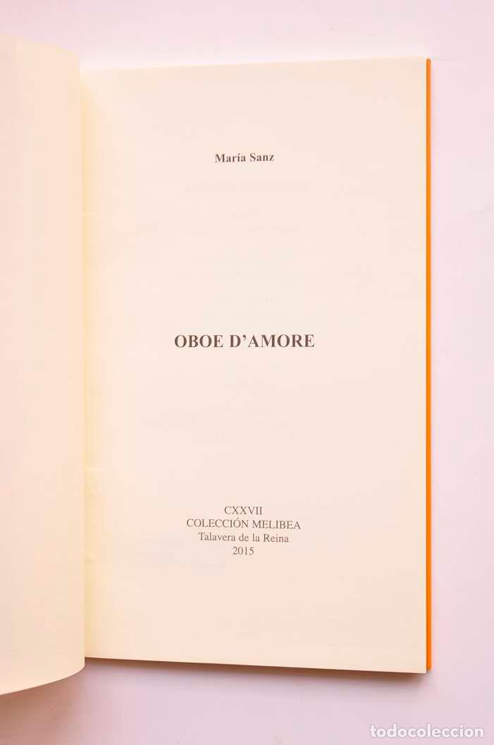 Libros: Oboe damore - SANZ, Mar&iacute;a - Foto 2