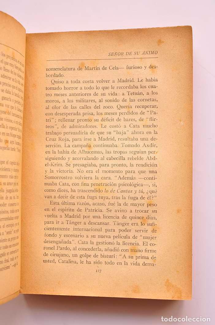 Libros: Se&ntilde;or de su &aacute;nimo - PEM&Aacute;N, Jos&eacute; Mar&iacute;a - Foto 4