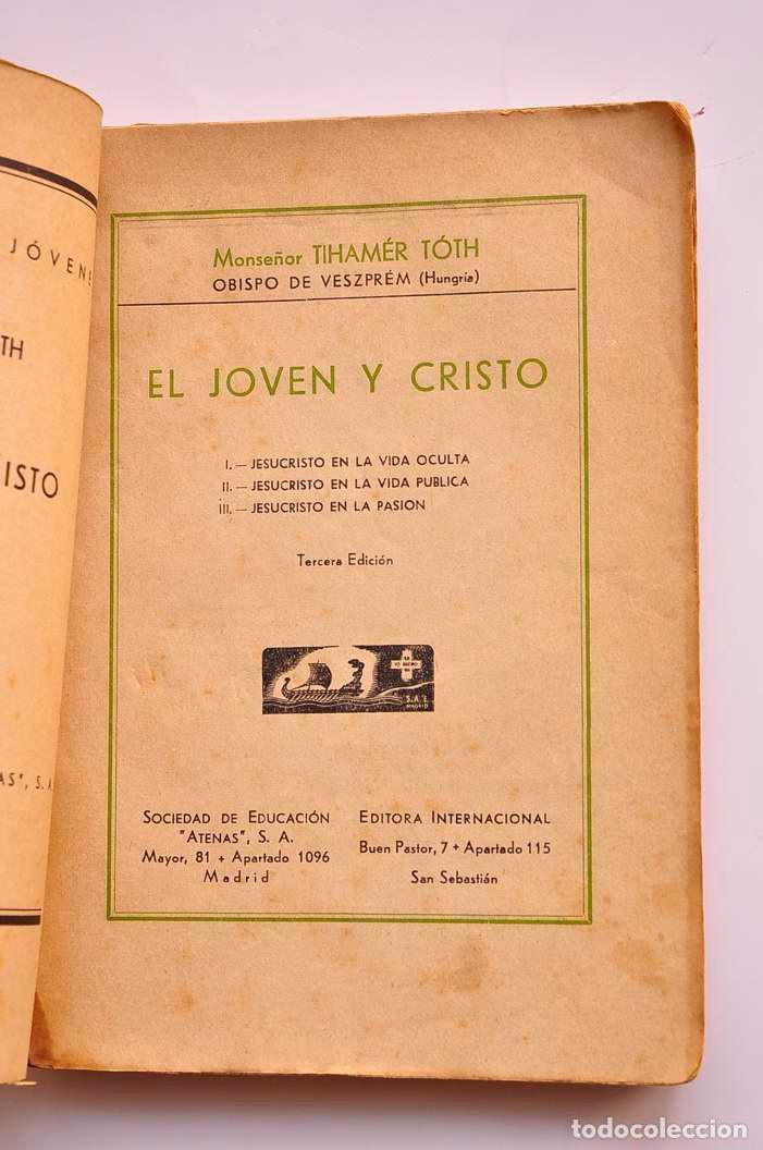 Libros: El joven y Cristo - T&Oacute;TH, Tihamer - Foto 2