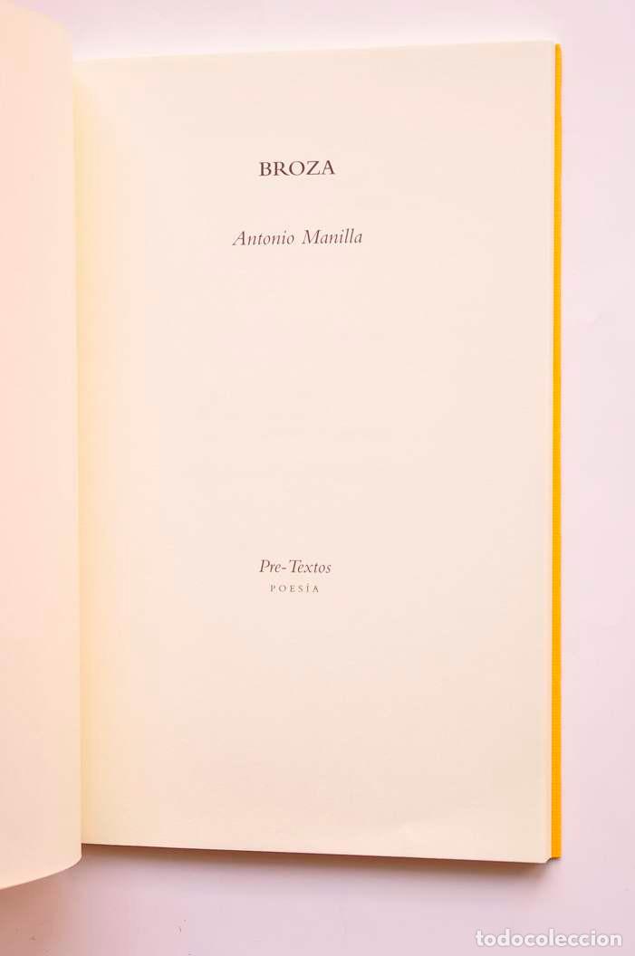 Libros: Broza - MANILLA, Antonio - Foto 2