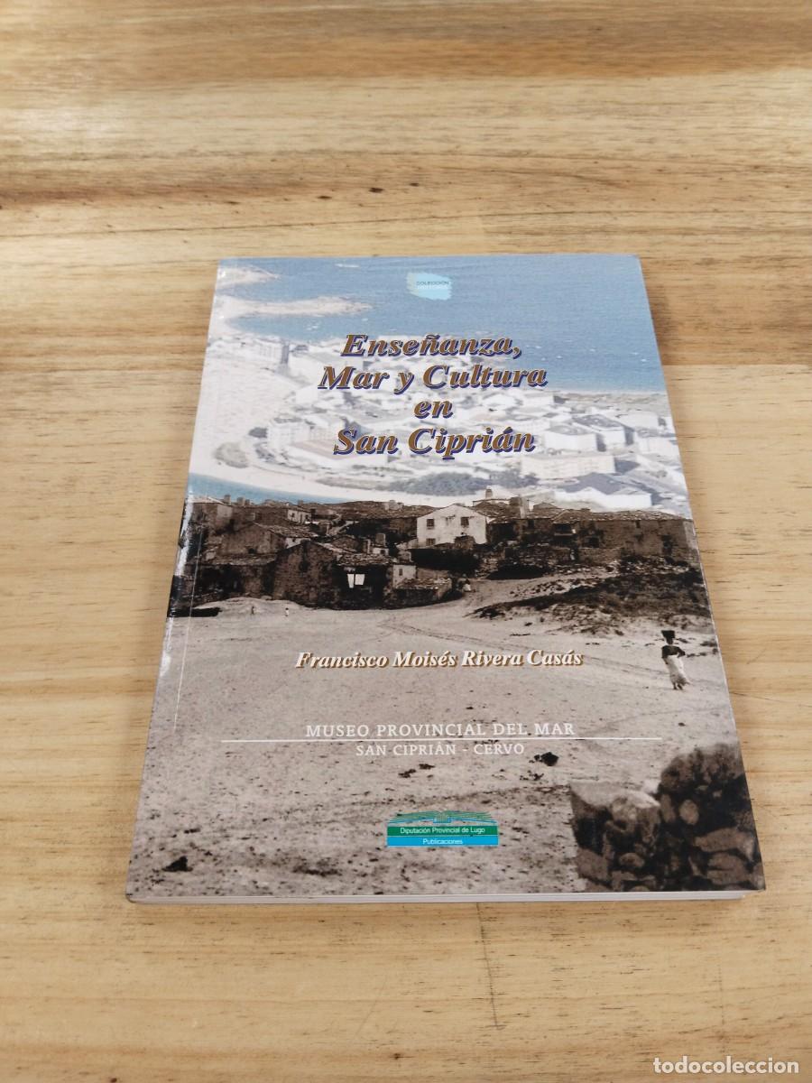 Libros: Ense&ntilde;anza, Mar y Cultura en San Cipri&aacute;n - Francisco Mois&eacute;s Rivera Cas&aacute;s
