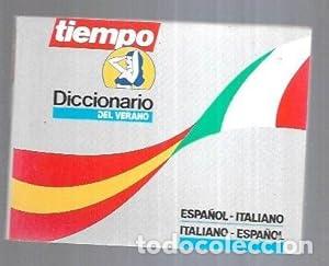 Libros: Diccionario del verano. Espa&ntilde;ol-Italiano, Italiano-Espa&ntilde;ol