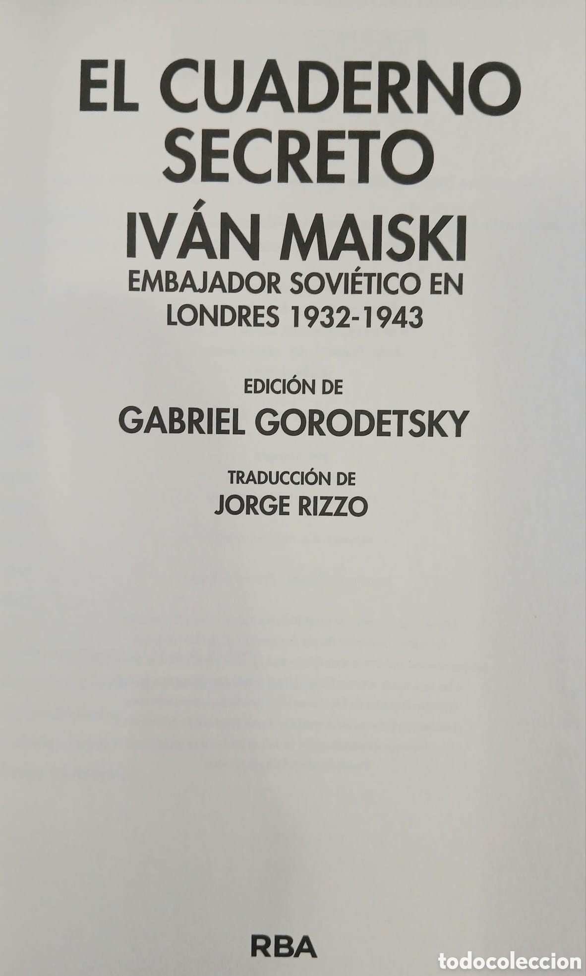 Libros: El cuaderno secreto, Iv&aacute;n Maiski - Foto 3